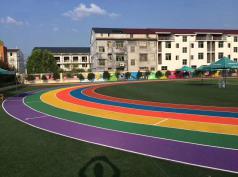 山东滨州无棣中学彩虹跑道